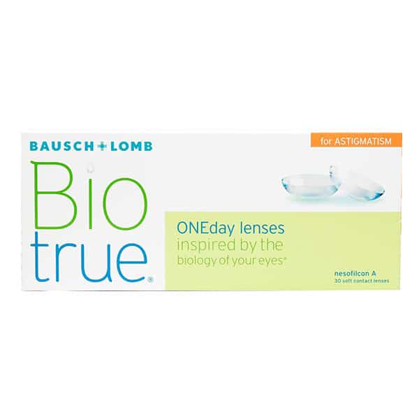 Biotrue ONEday lenses for Astigmatism